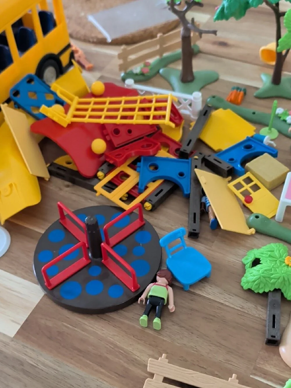 Playmobil School Bus W. Other Sets